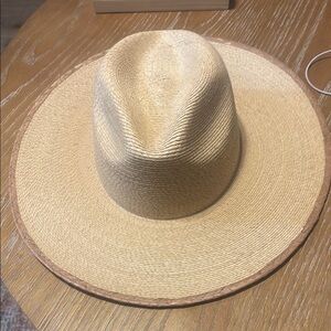 Stylish Tan Straw Hat